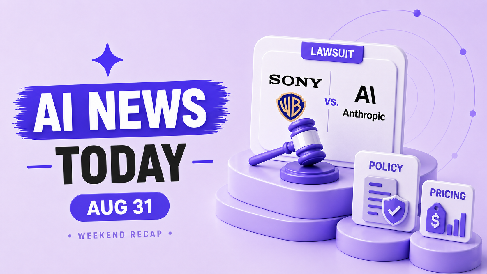 Top AI News Today: August 31, 2026 (13 Biggest Stories)